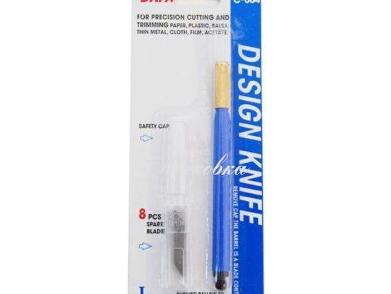 Макетный нож с пластиковой ручкой, С-604 DAFA Макетный нож с пластиковой ручкой, С-604 DAFA