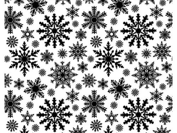 Фоновый штамп Снежинки, SCB4906010, , ScrapBerry's Фоновый штамп Снежинки, SCB4906010, , ScrapBerry's