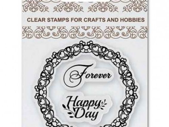 Набор штампов Счастливый день (на английском) SCB4907084 , 7х7 см ScrapBerry's Набор штампов Счастливый день (на английском) SCB4907084 , 7х7 см ScrapBerry's