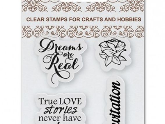 Набор штампов Приглашение (на английском) SCB4907086 , 7х7 см ScrapBerry's Набор штампов Приглашение (на английском) SCB4907086 , 7х7 см ScrapBerry's