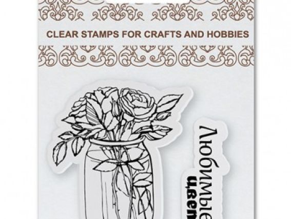 Набор штампов №3  Любимые цветы SCB4907089 , 7х7 см ScrapBerry's Набор штампов №3  Любимые цветы SCB4907089 , 7х7 см ScrapBerry's