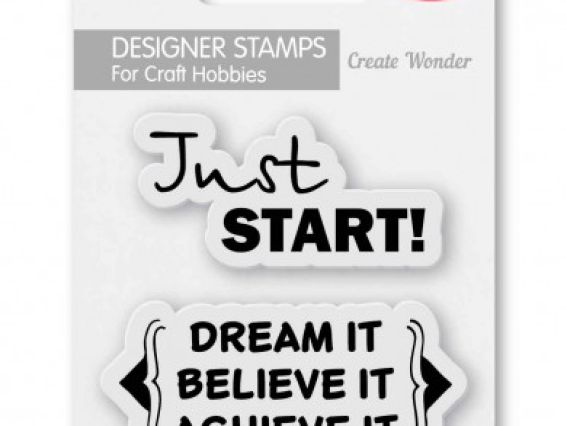 Набор штампов Просто начни! (на английском) SCB4907105 , 7х7 см ScrapBerry's Набор штампов Просто начни! (на английском) SCB4907105 , 7х7 см ScrapBerry's