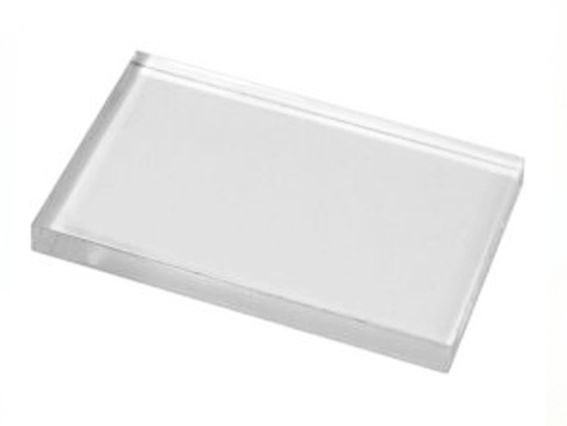 Акриловый блок для удержания штампов, 5х10 см Акриловый блок для удержания штампов, 5х10 см