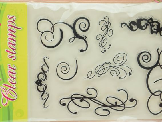 Набор штампов KIDIS 8261 вензеля Набор штампов KIDIS 8261 вензеля