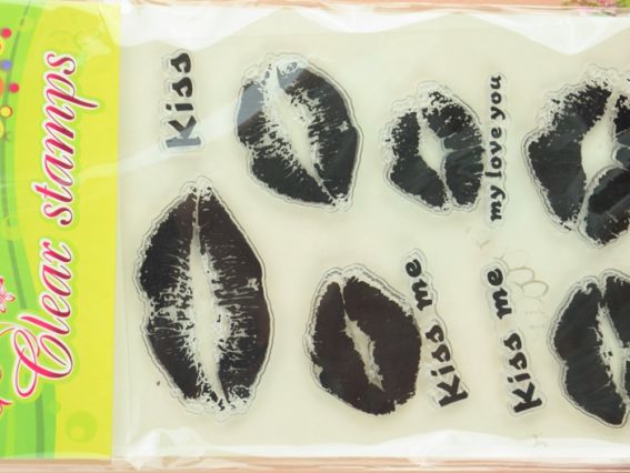 Набор штампов KIDIS 8271 губы - поцелуй Набор штампов KIDIS 8271 губы - поцелуй