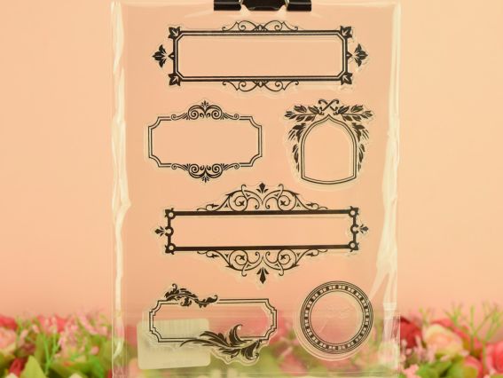 Набор штампов 41565 Рамкі , силиконовый Набор штампов 41565 Рамкі , силиконовый