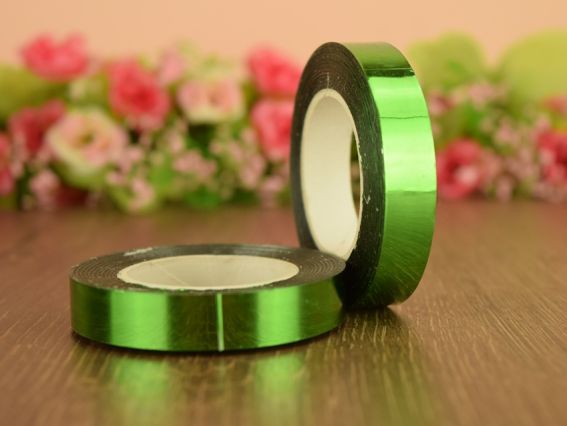 Скотч , лента полипропиленовая Зеленая металлик 502-1874 Скотч , лента полипропиленовая Зеленая металлик 502-1874