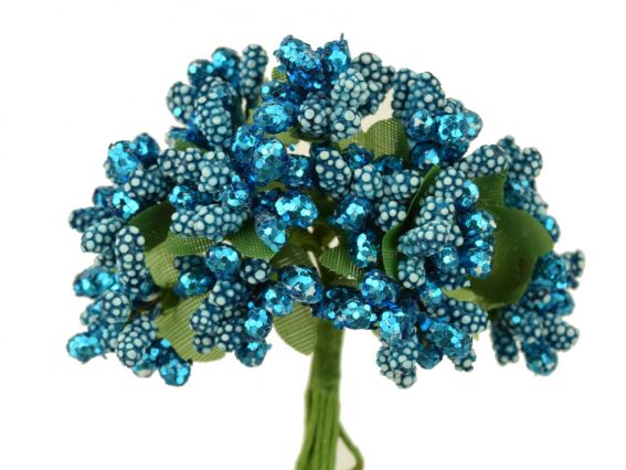 Букетик Разноцвет СИНИЙ с крупным блеском Букетик Разноцвет СИНИЙ с крупным блеском