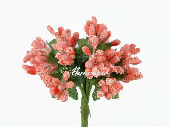 Букетик різноквіт (з різних елементів), абрикосовий 04 Букетик різноквіт (з різних елементів), абрикосовий 04