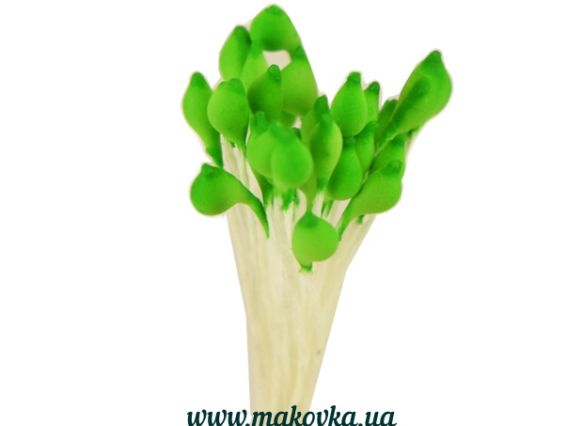 Тычинки мелкие Зеленые капельки, 1 пучок Тычинки мелкие Зеленые капельки, 1 пучок
