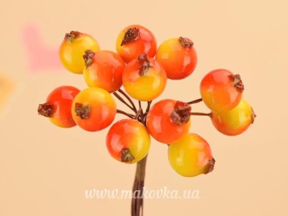 Яблочки Райские, пучок 10 шт, желто-красные Яблочки Райские, пучок 10 шт, желто-красные