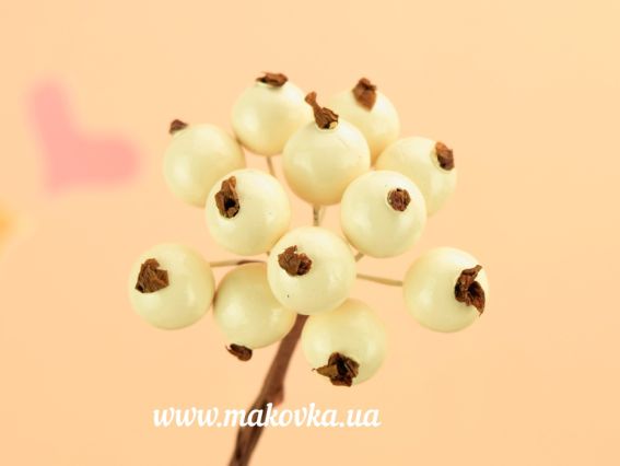 Яблочки Райские, пучок 10 шт, белые Яблочки Райские, пучок 10 шт, белые