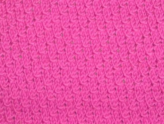 Візерунок спицями ГР-1 Насіннячко в'язане