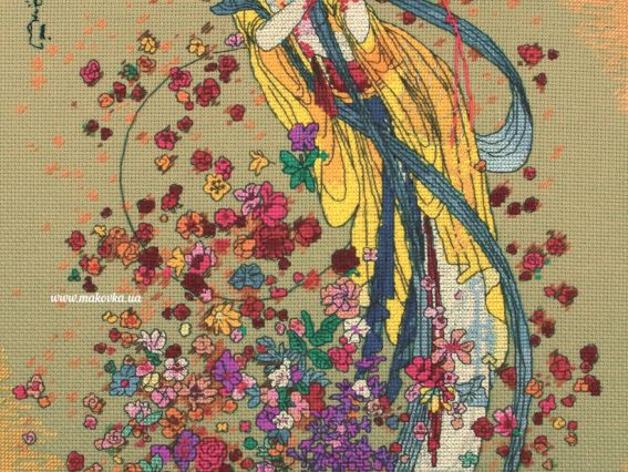 01205 Богиня процветания (Goddess of Prosperity) ANCHOR MAIA collection набор для вышивания 01205 Богиня процветания (Goddess of Prosperity) ANCHOR MAIA collection набор для вышивания