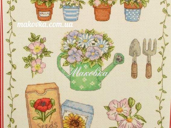 ACS28 Мой сад (My Garden) ANCHOR набор для вышивания