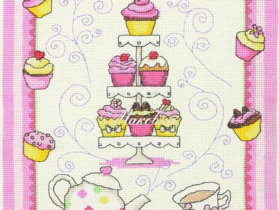 ACS44 Кексы ANCHOR набор для вышивания ACS44 Кексы ANCHOR набор для вышивания