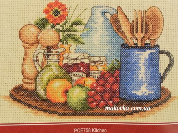 PCE758 Кухня (Kitchen) ANCHOR набор для вышивания