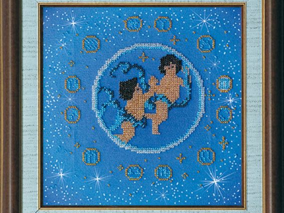 Зодиак Близнецы Абрис Арт Зодиак Близнецы Абрис Арт