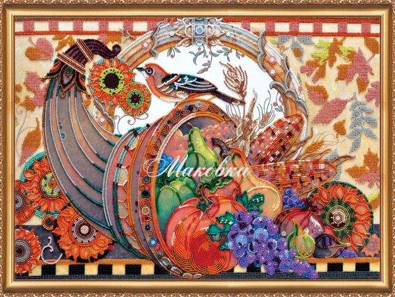 Вышивка бісером Рог изобилия, АВ-394 Абрис Арт Вышивка бісером Рог изобилия, АВ-394 Абрис Арт