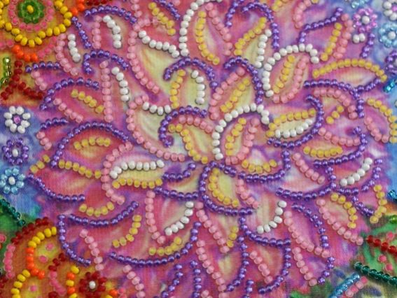 Набір для вишивання бісером AB-499 Літняя палитра, Абрис Арт