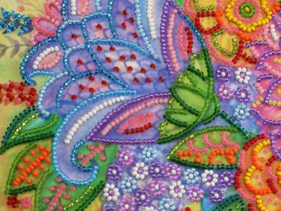 Набір для вишивання бісером AB-499 Літняя палитра, Абрис Арт