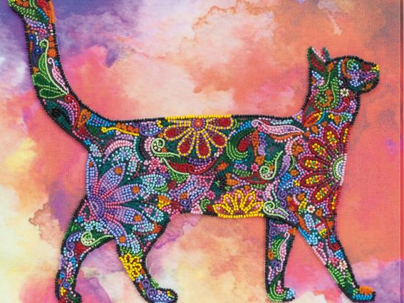 Вышивка бісером AB-731 Прогулка по закату Абрис Арт Вышивка бісером AB-731 Прогулка по закату Абрис Арт