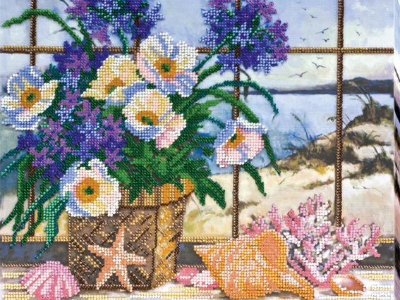 Вышивка бісером На побережье, AB-515 Абрис Арт Вышивка бісером На побережье, AB-515 Абрис Арт