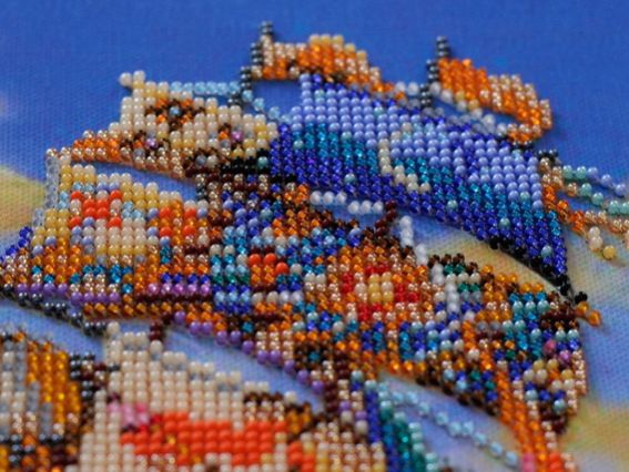 Набір для вишивання бісером AB-532 На всіх вітрилах, Абрис Арт