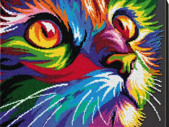 Вышивка бісером AB-548 Неоновый взгляд Абрис Арт Вышивка бісером AB-548 Неоновый взгляд Абрис Арт