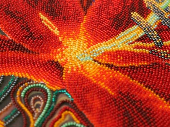 Набор для вышивания чешским бисером Чудесная лилия AB-558 Абрис Арт