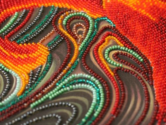 Набор для вышивания чешским бисером Чудесная лилия AB-558 Абрис Арт