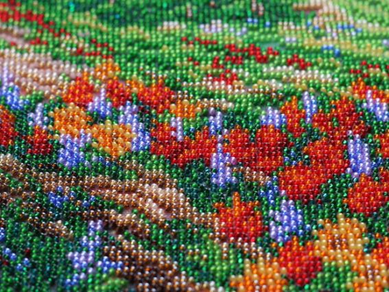 Набір для вишивання бісером AB-561 Гірський пейзаж Абріс Арт