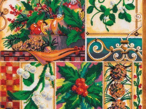 Набір для вишивання бісером AB-564 Комора зими Абріс Арт