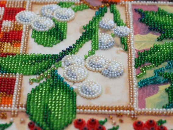 Набір для вишивання бісером AB-564 Комора зими Абріс Арт