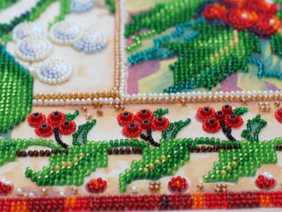 Набір для вишивання бісером AB-564 Комора зими Абріс Арт