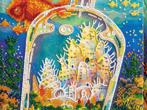 Вишивка бісером Чудо-місто AB-576 Абріс Арт