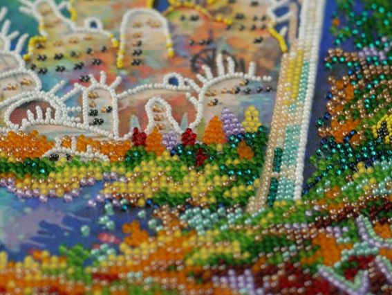 Набір для вишивання бісером AB-576 Чудо-місто, Абрис Арт