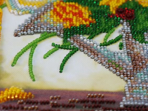 Набір для вишивання бісером AB-579 Тепло літа, Абріс Арт,