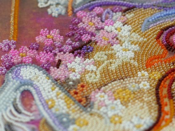 Набор для вышивания бисером AB-580 Аллюр, Абрис Арт