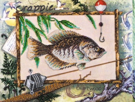 AB-592 Вдала рибалка, Абріс Арт Вишивка бісером