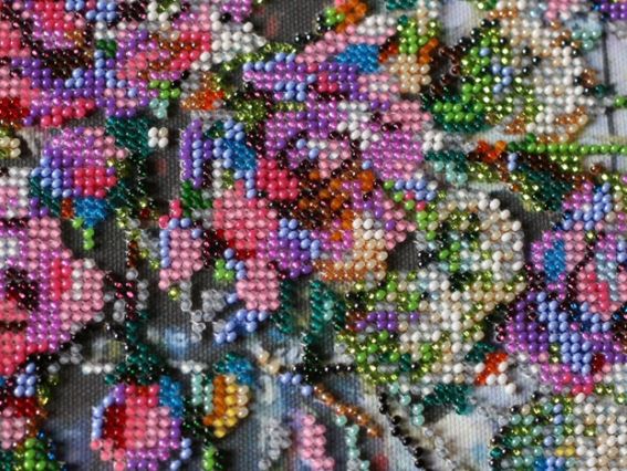 Набір для вишивання бісером AB-618 Рано в ранці  Абріс Арт