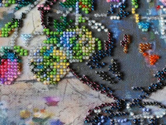 Набір для вишивання бісером AB-618 Рано в ранці  Абріс Арт