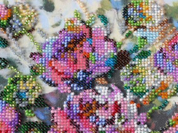 Набір для вишивання бісером AB-618 Рано в ранці  Абріс Арт