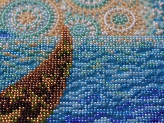 Набор для вышивания бисером AB-623 Лунная соната Абрис Арт