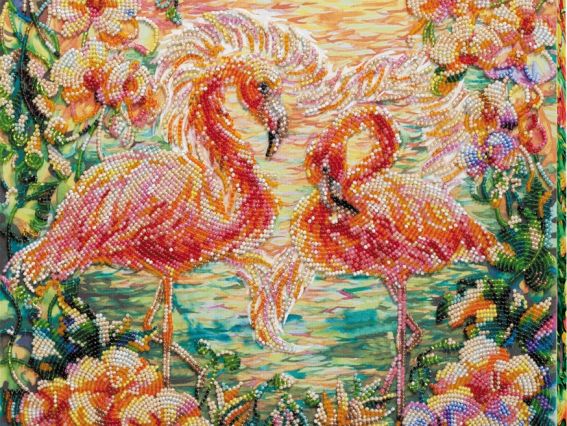 Набір для вишивання бісером AB-645 Трепіт почуттів Абріс Арт