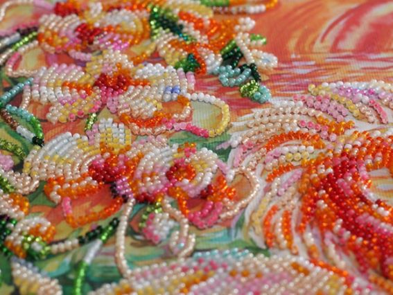 Набір для вишивання бісером AB-645 Трепіт почуттів Абріс Арт