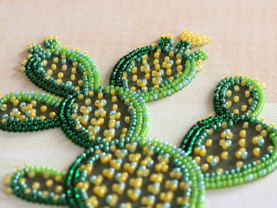 Набір для вишивання бісером AB-648 Кактуси Абріс Арт