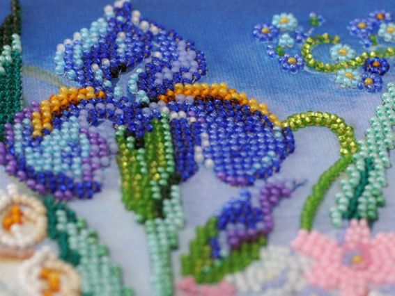 Набір для вишивання бісером AB-653 Ніжне побачення Абріс Арт