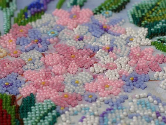 Набір для вишивання бісером AB-653 Ніжне побачення Абріс Арт