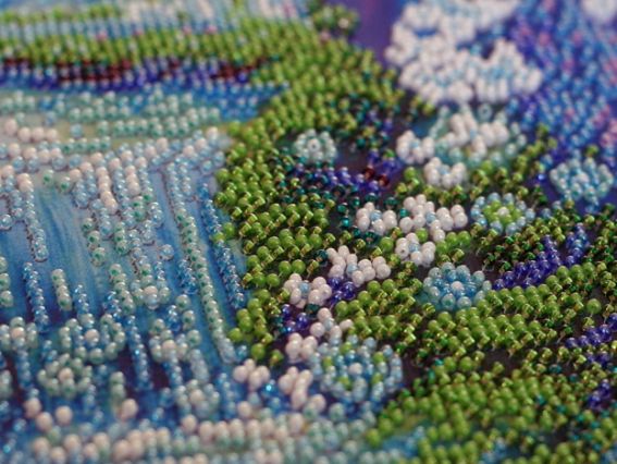 Набір для вишивання бісером AB-658 Політ кришталевих бризок Абріс Арт